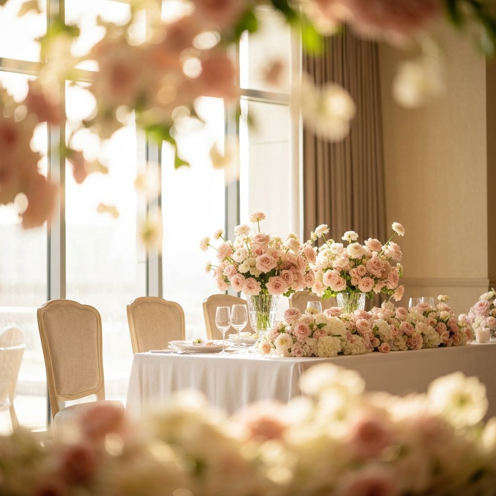 Beautiful wedding celebration